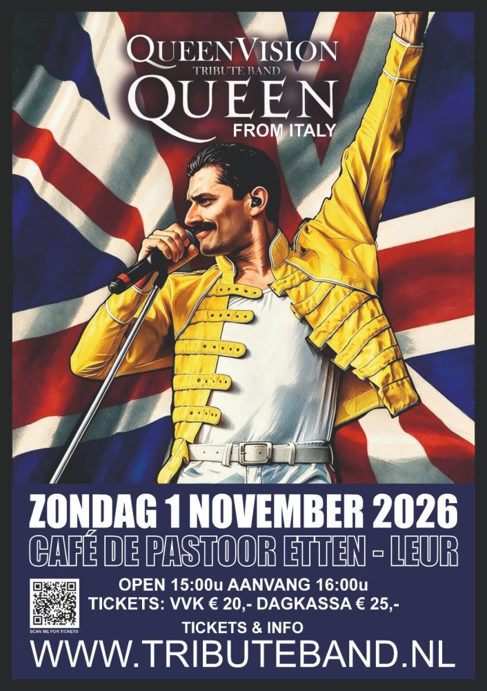 QueenVision – Queen Tribute Band in De Pastoor